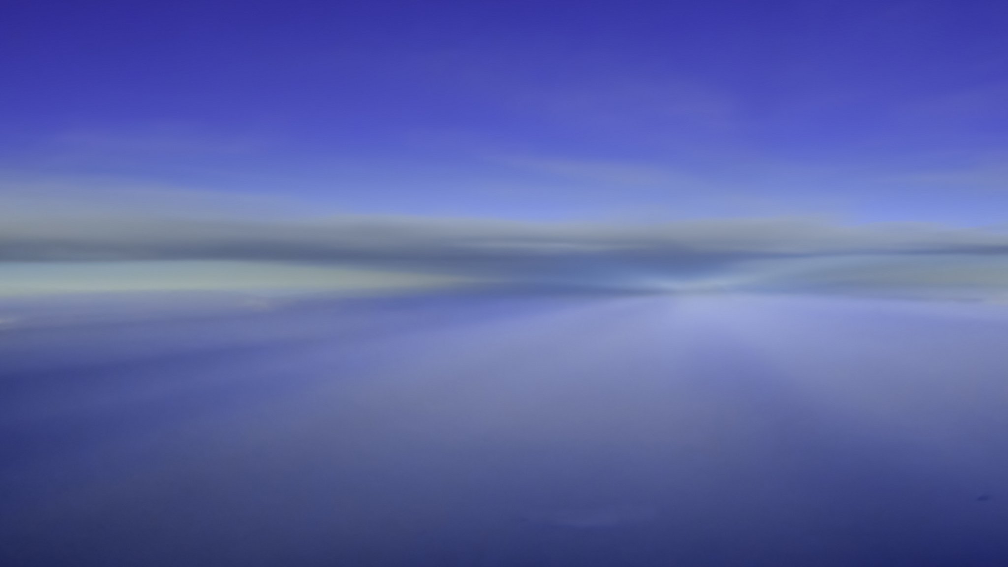 mer flou nature horizon