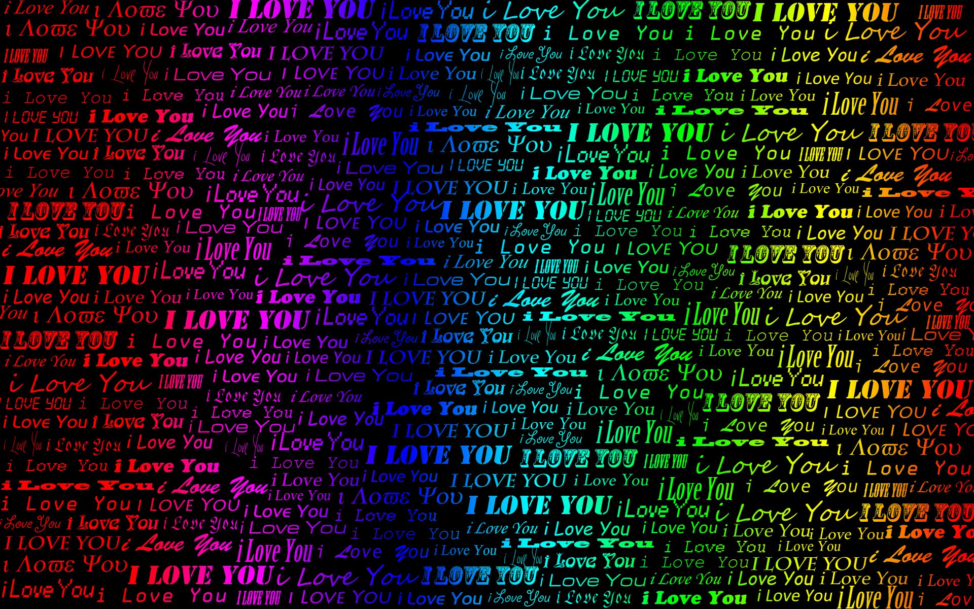 j aime les mots je t aime