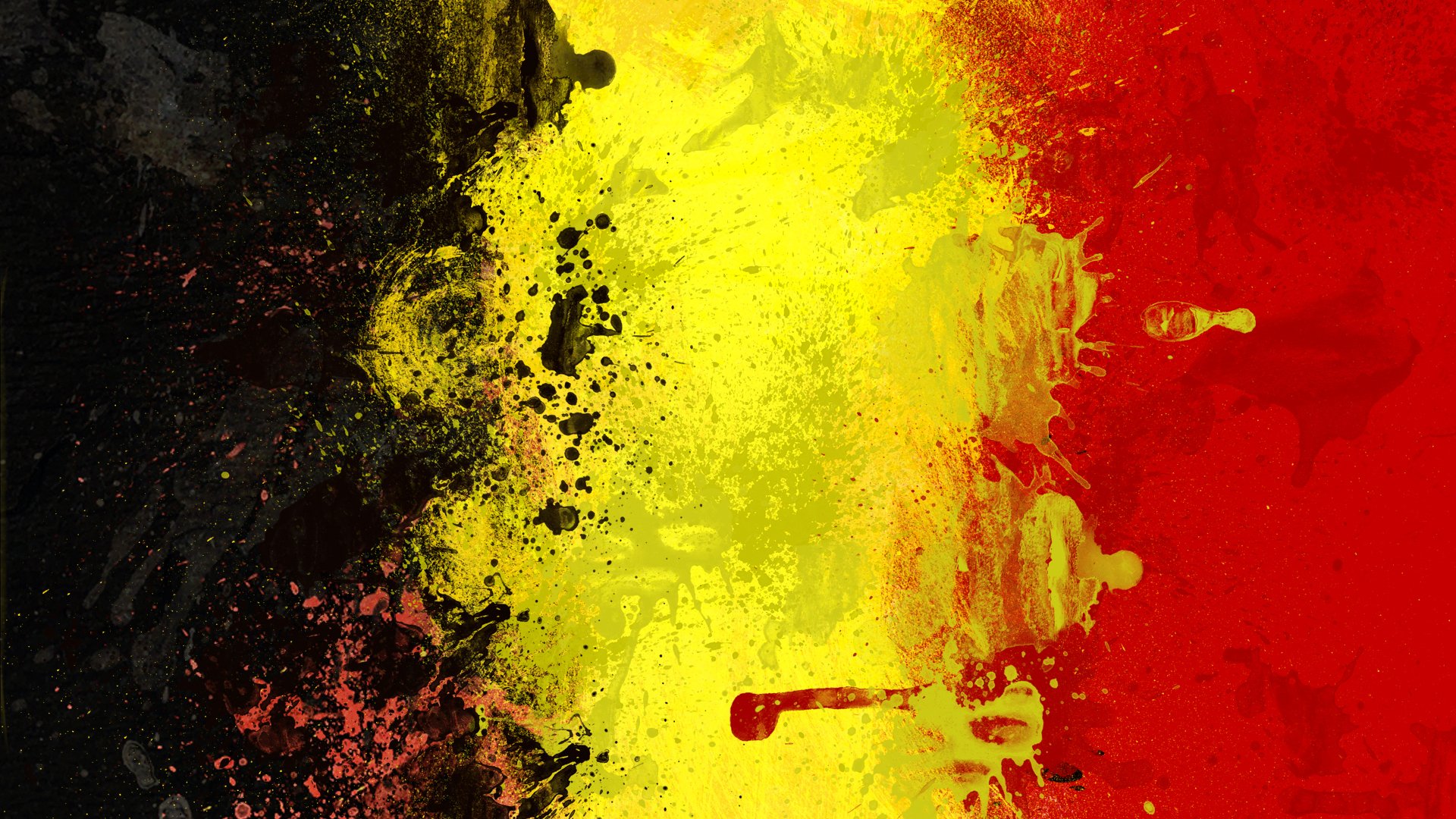 belgique drapeau peinture