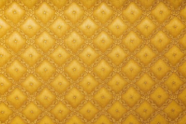 Tapisserie d ameublement jaune comme arrière-plan