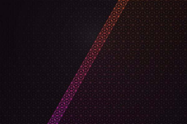 Texture de bande rose sur fond sombre