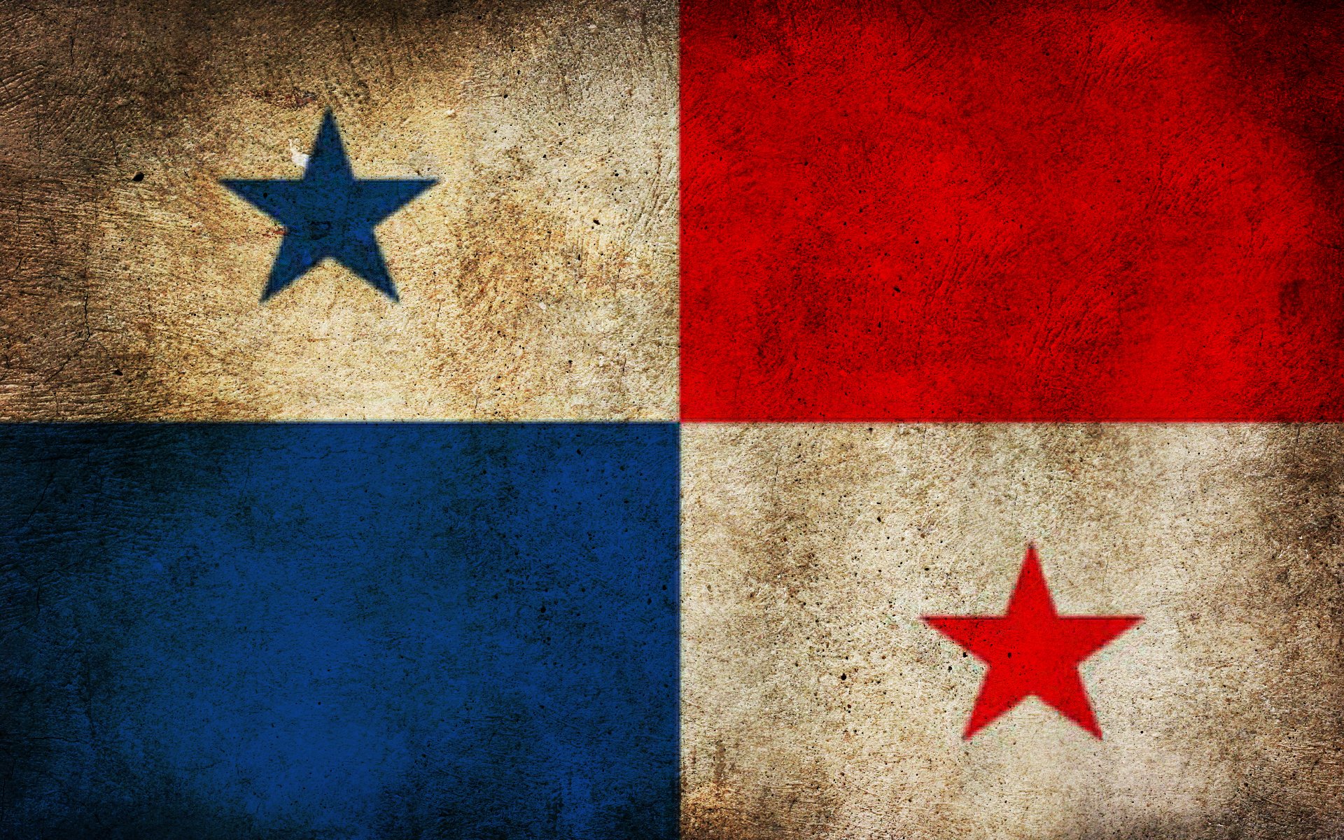 panama drapeau boue