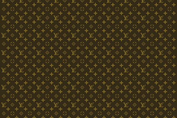 Logo Louis Viton couleur or