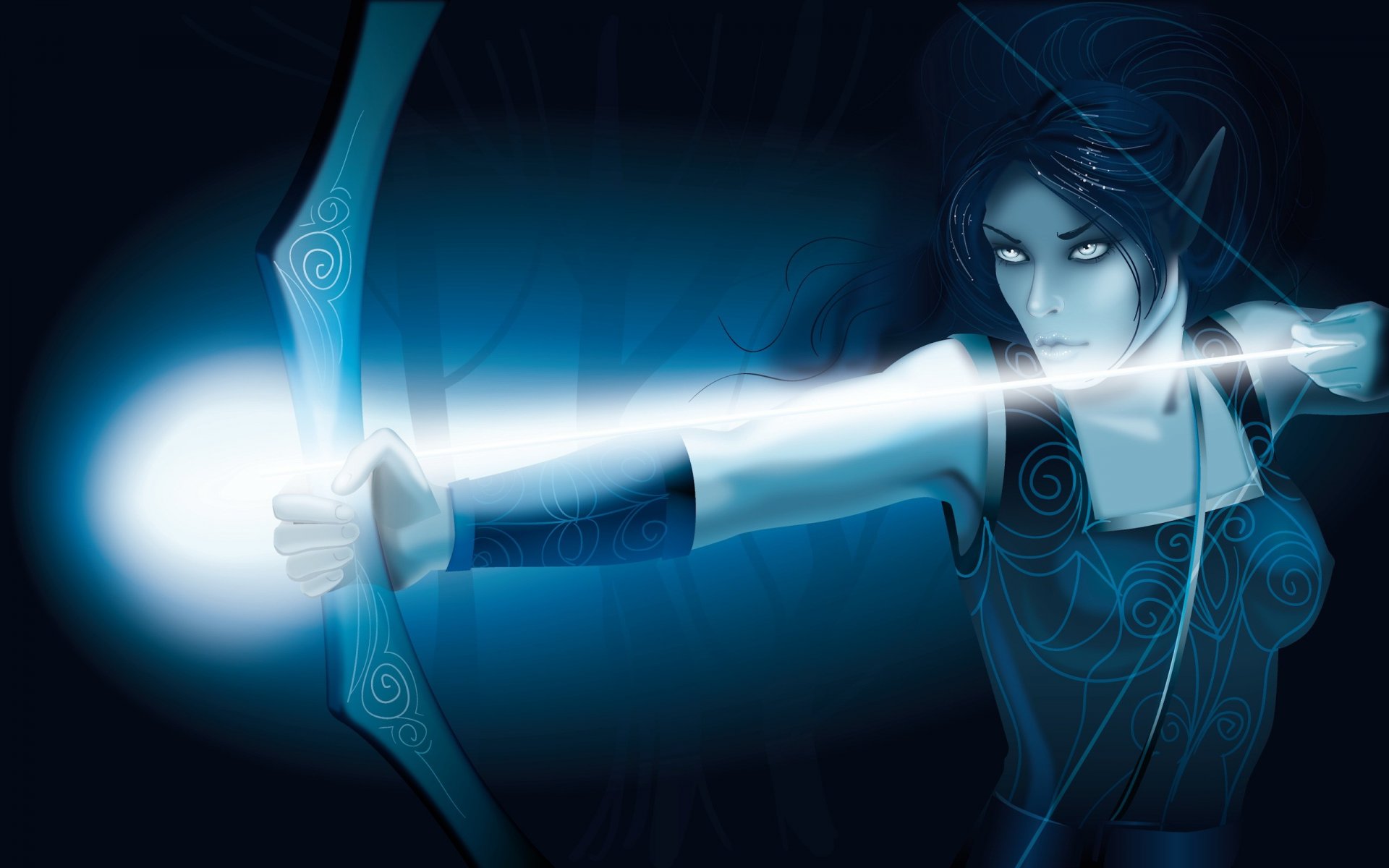 arc flèche énergie elfe