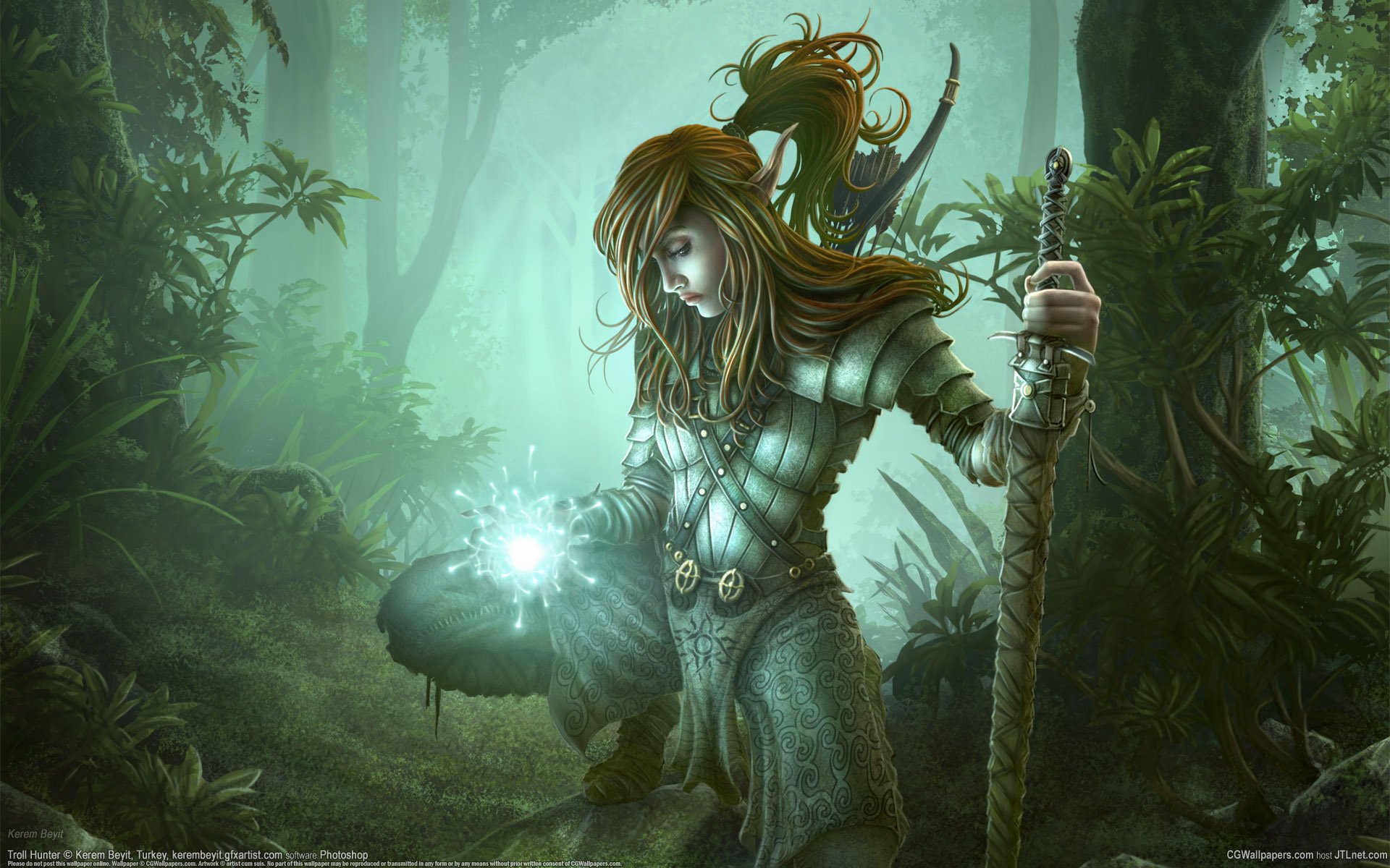 forêt elfe magie épée kerem beyit