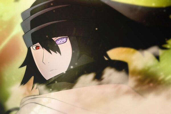 Le regard de Sharingan du dernier film de Naruto