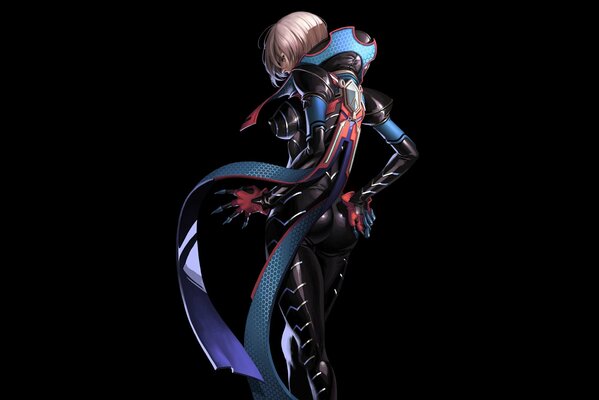 L héroïne de l anime dans le costume original
