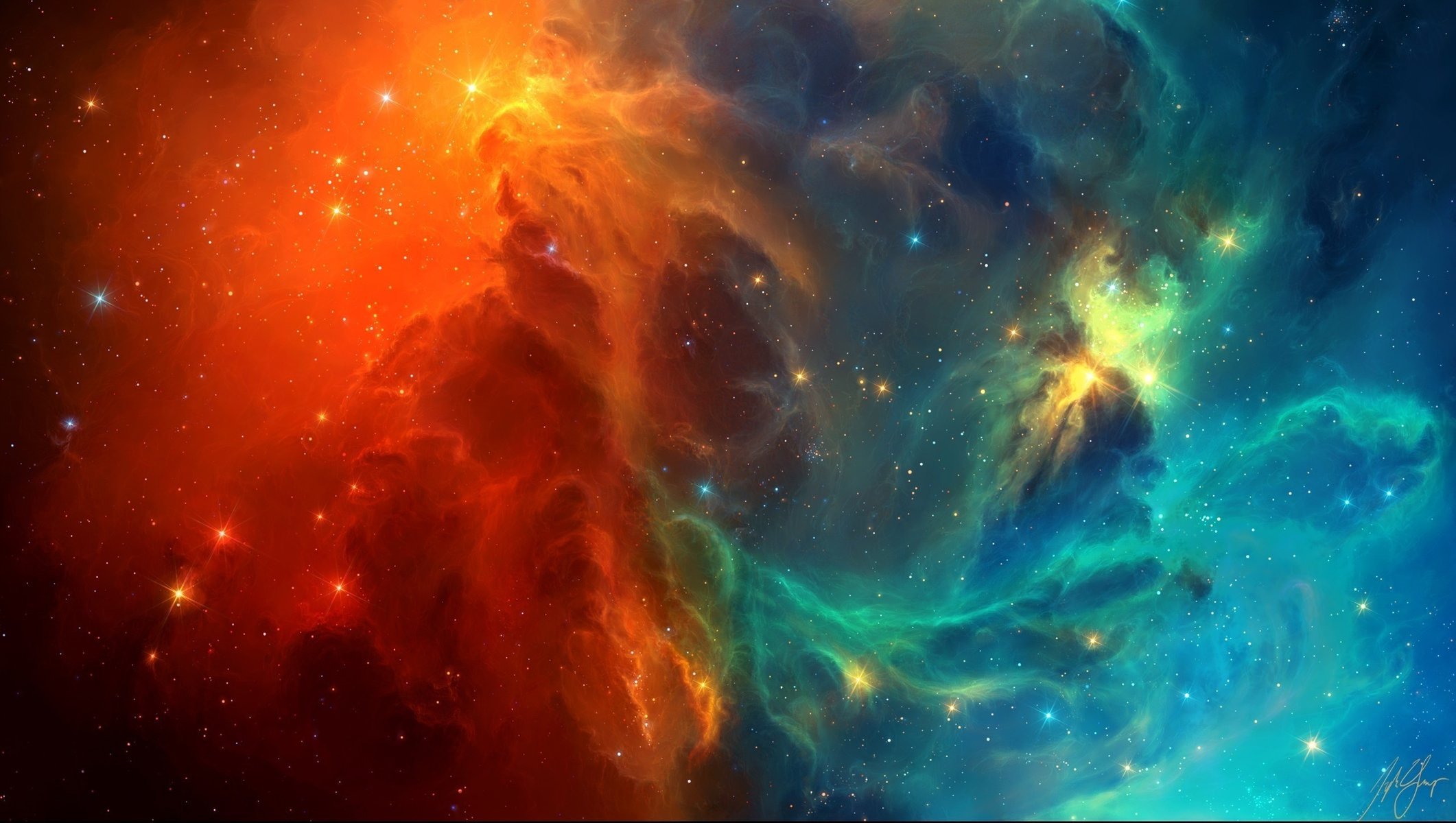étoiles espace art nébuleuse tylercreatesworld