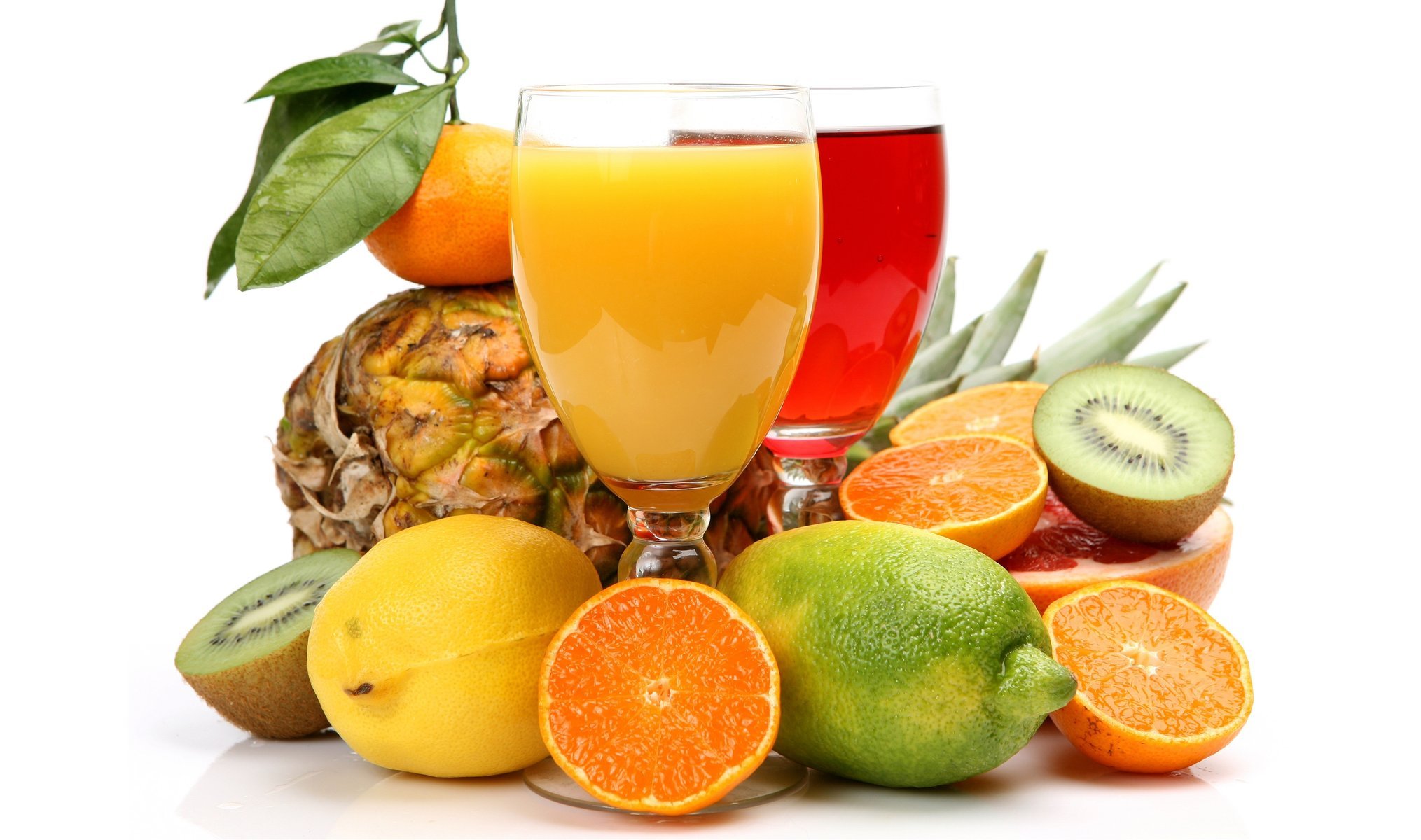 jus oranges citron vert fruits agrumes mandarine