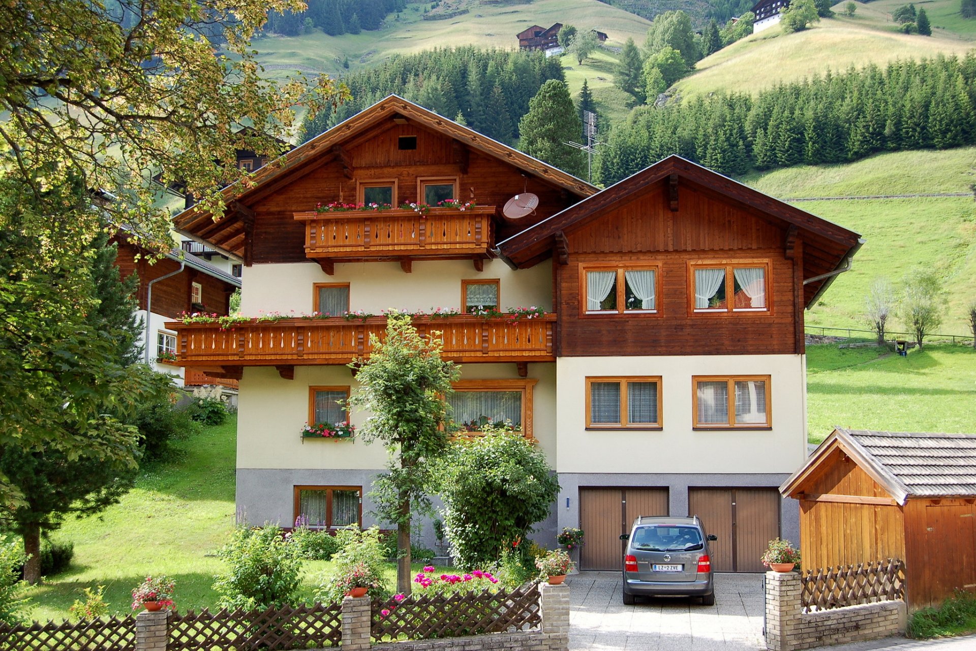 autriche maison tyrol sankt jakob in defereggen manoir ville photo