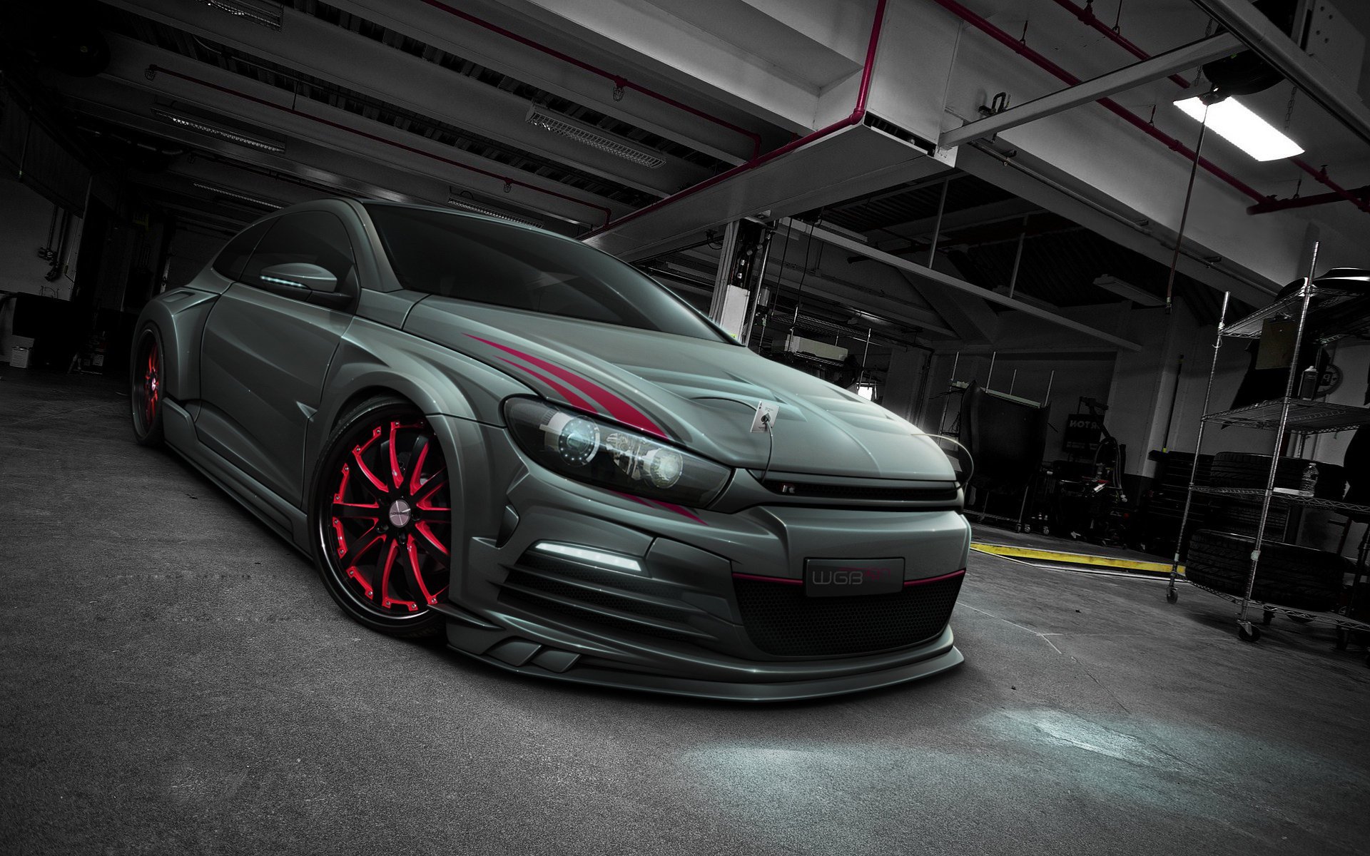 tuning photoshop scirocco volkswagen