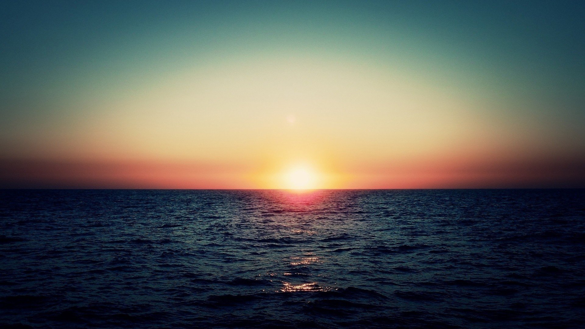 coucher du soleil soleil mer horizon soir ciel