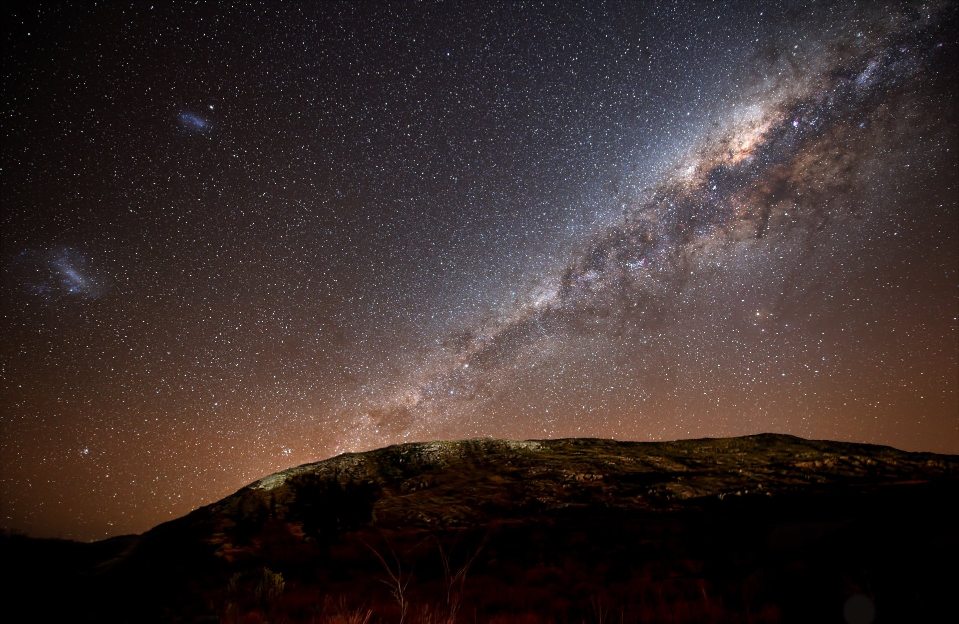 ciel nocturne voie lactée galaxies galaxie voie lactée étoiles
