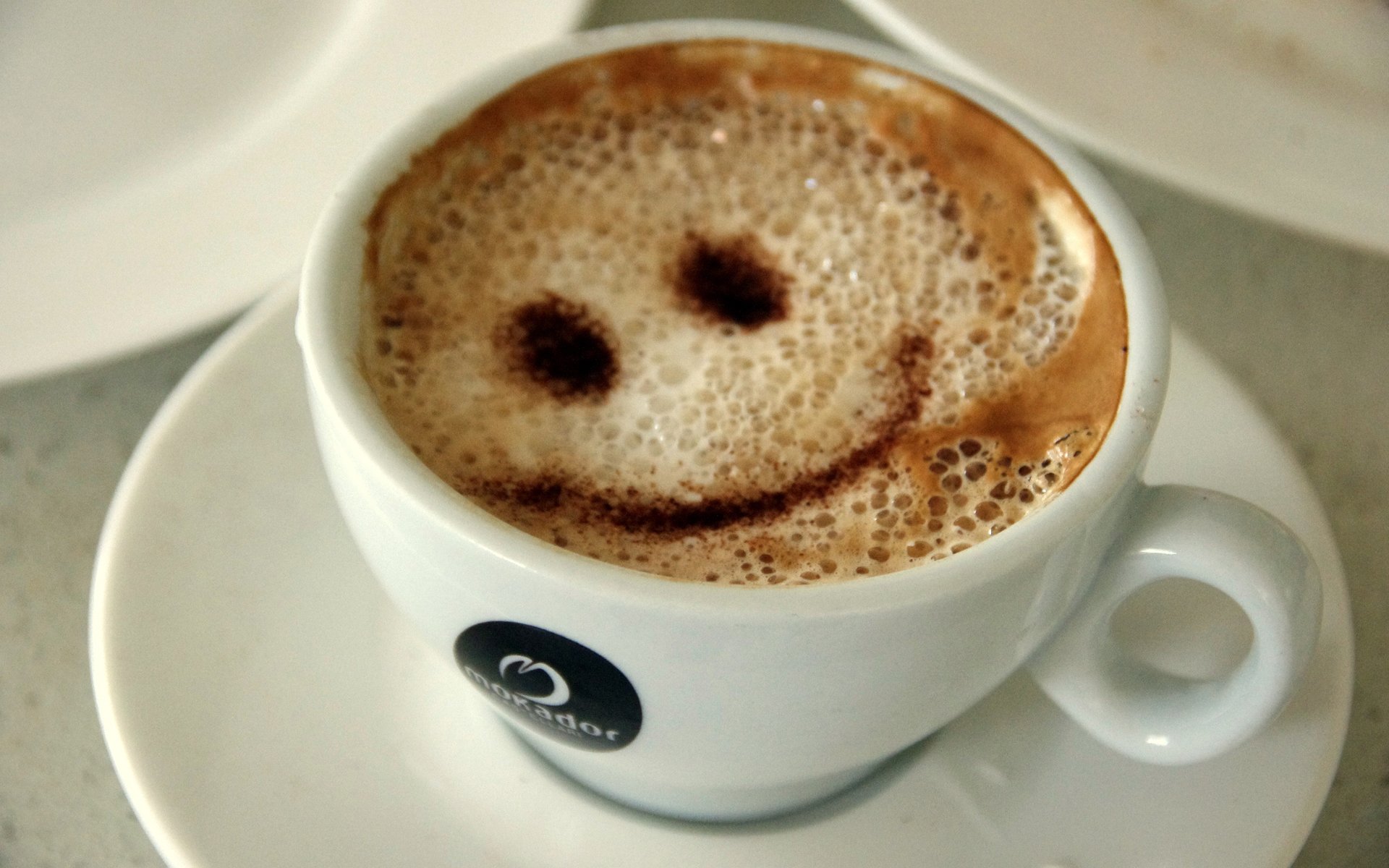 sourire café cappuccino boisson gros plan dessin