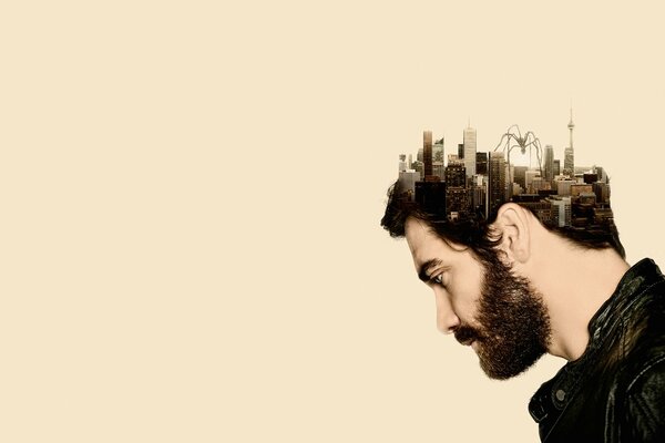 Jake Gyllenhaal à la barbe