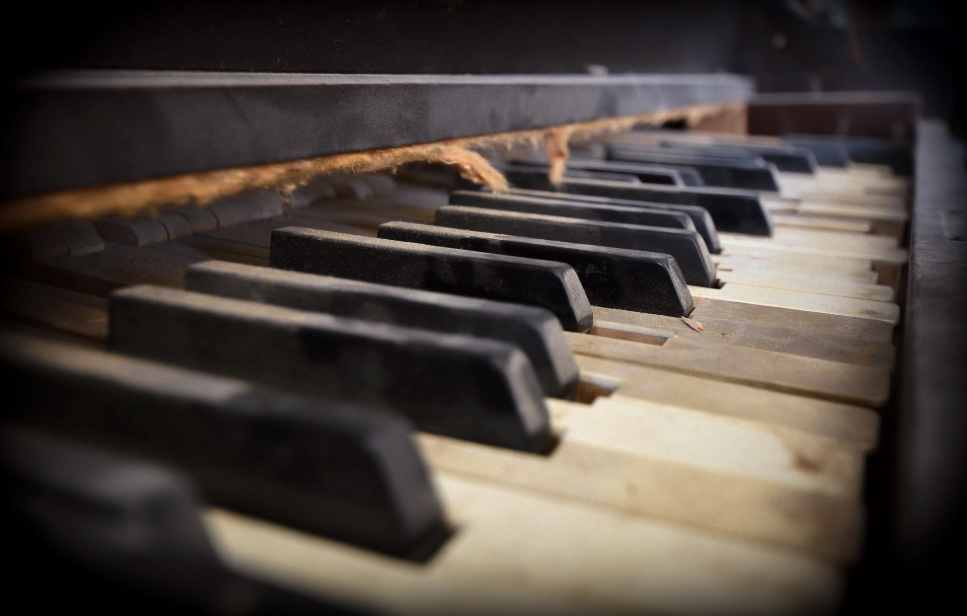 piano musique gros plan