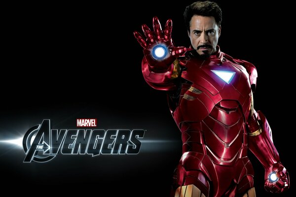 Iron Man des Avengers en costume