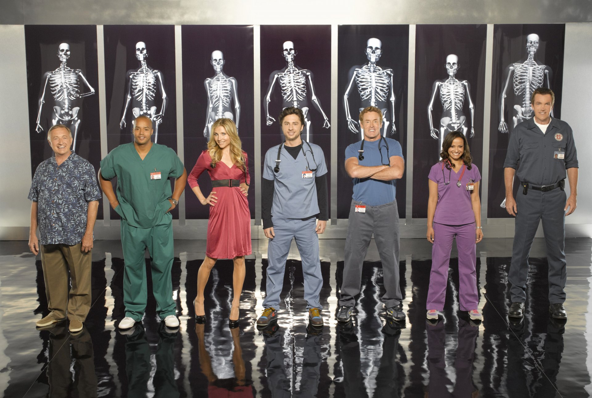 clinique gommages jd turk elliot dr cox dr kelso nettoyeur