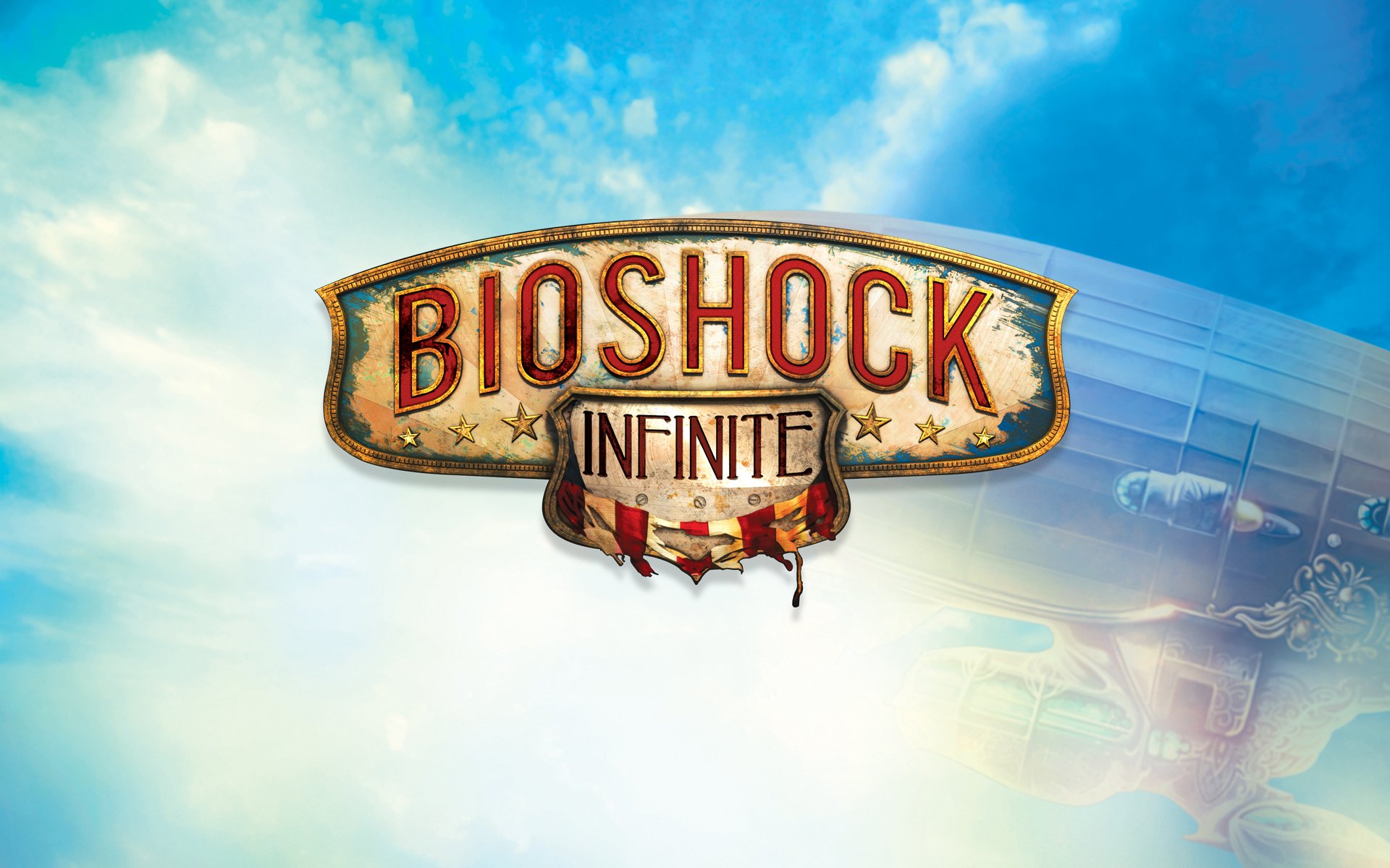bioshock infini 2k games jeux irrationnels emblème logo logo titres lettrage
