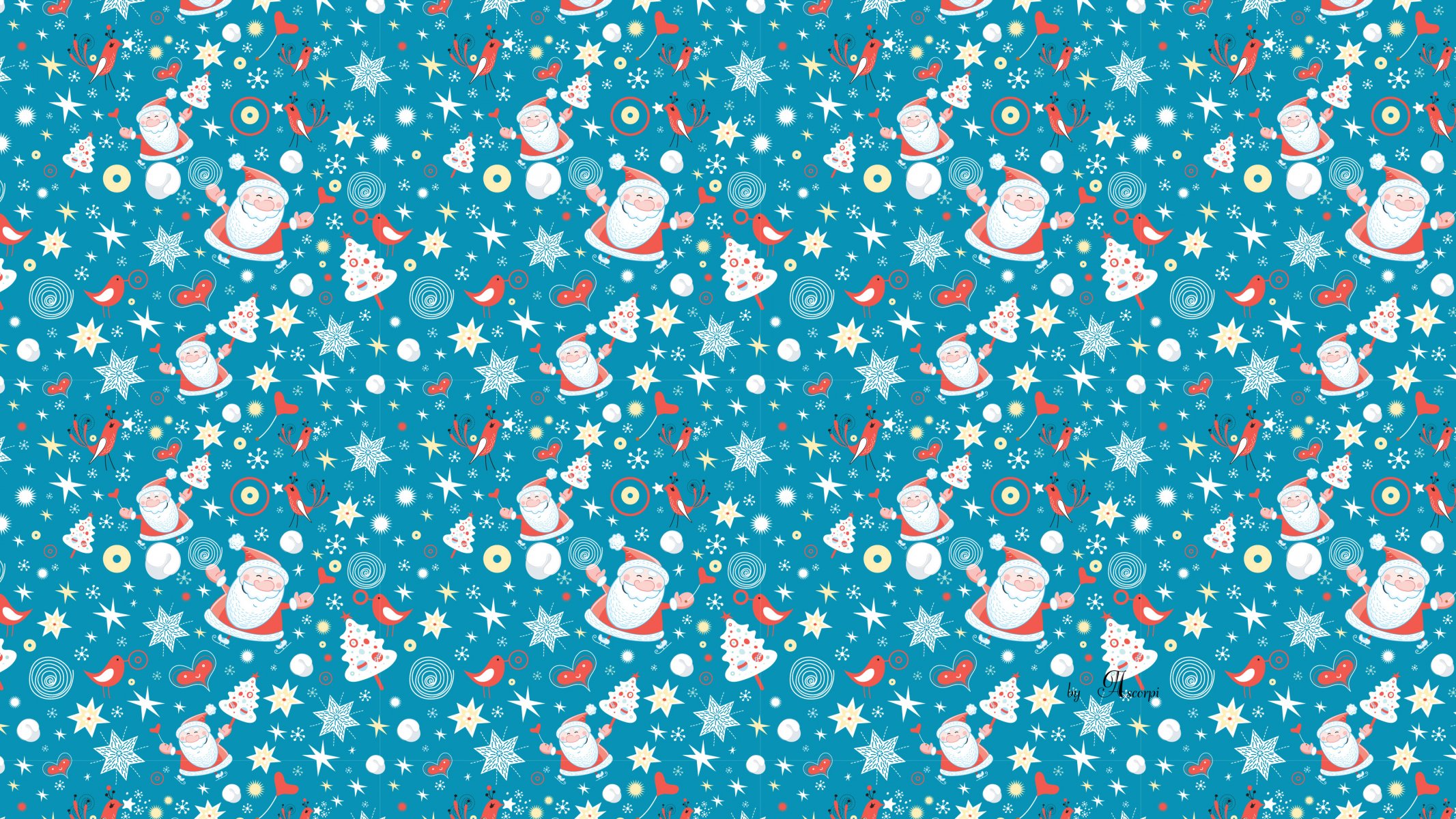 père noël père noël coeur