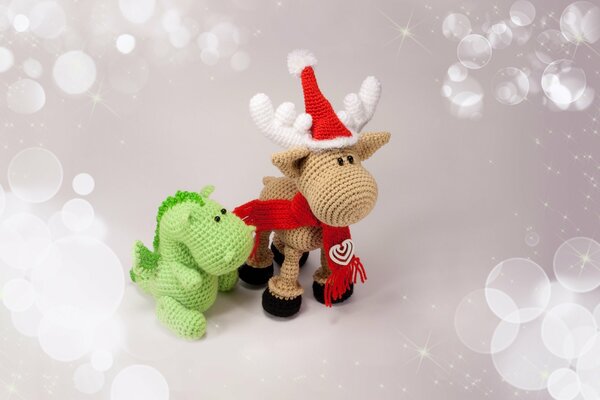 Souvenirs de Noël très et dragon pour les vacances