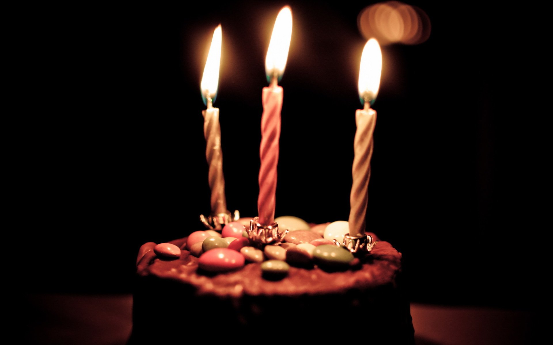 anniversaire gâteau bougies