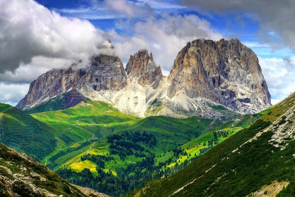 Belle nature des Dolomites